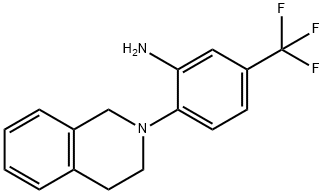 2-(3,4-DIHYDROISOQUINOLIN-2(1H)-YL)-5-(TRIFLUOROMETHYL)ANILINE Structural