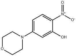 5-MORPHOLINO-2-NITROPHENOL Structural