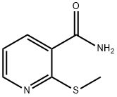 2-(METHYLTHIO)NICOTINAMIDE Structural