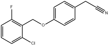 4-(2-CHLORO-6-FLUOROBENZYLOXY)PHENYLACETONITRILE