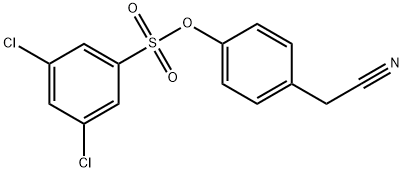 4-(CYANOMETHYL)PHENYL 3,5-DICHLOROBENZENE-1-SULFONATE