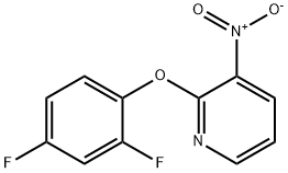 2-(2,4-DIFLUOROPHENOXY)-3-NITROPYRIDINE Structural