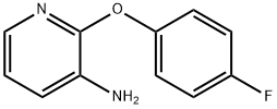 3-AMINO-2-(4-FLUOROPHENOXY)PYRIDINE Structural