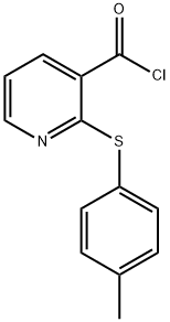 2-[(4-METHYLPHENYL)THIO]PYRIDINE-3-CARBONYL CHLORIDE