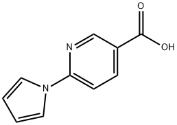 6-(1H-Pyrrol-1-yl)pyridine-3-carboxylic acid Structural