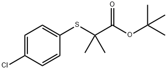 TERT-BUTYL 2-[(4-CHLOROPHENYL)THIO]-2-METHYLPROPANOATE