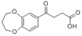 4-(3,4-DIHYDRO-2H-1,5-BENZODIOXEPIN-7-YL)-4-OXOBUTANOIC ACID Structural