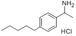 1-(4-PENTYLPHENYL)ETHYLAMINE HYDROCHLORIDE Structural