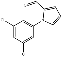 1-(3,5-DICHLOROPHENYL)-1H-PYRROLE-2-CARBALDEHYDE Structural