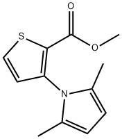 METHYL 3-(2,5-DIMETHYL-1H-PYRROL-1-YL)-2-THIOPHENECARBOXYLATE Structural