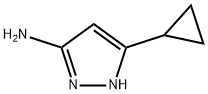 5-CYCLOPROPYL-2H-PYRAZOL-3-YLAMINE Structural