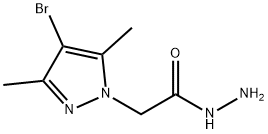 2-(4-BROMO-3,5-DIMETHYL-1H-PYRAZOL-1-YL)ETHANOHYDRAZIDE