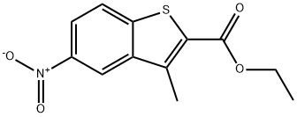 ETHYL 3-METHYL-5-NITROBENZO[B]THIOPHENE-2-CARBOXYLATE