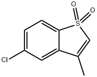 5-CHLORO-3-METHYL-1H-BENZO[B]THIOPHENE-1,1-DIONE Structural