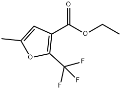 ETHYL 5-METHYL-2-(TRIFLUOROMETHYL)-3-FUROATE Structural