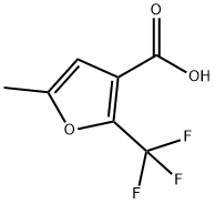 5-METHYL-2-(TRIFLUOROMETHYL)-3-FUROIC ACID Structural