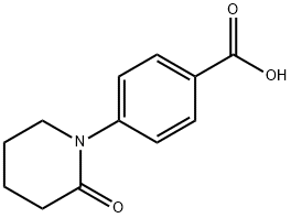 4-(2-OXO-PIPERIDIN-1-YL)-BENZOIC ACID Structural