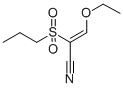 3-ETHOXY-2-(PROPYLSULFONYL)ACRYLONITRILE Structural