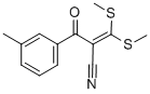 2-(3-METHYLBENZOYL)-3,3-DI(METHYLTHIO)ACRYLONITRILE