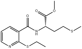 METHYL 2-([[2-(ETHYLTHIO)-3-PYRIDYL]CARBONYL]AMINO)-4-(METHYLTHIO)BUTANOATE