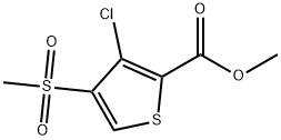 METHYL 3-CHLORO-4-(METHYLSULFONYL)THIOPHENE-2-CARBOXYLATE