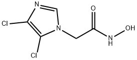 2-(4,5-DICHLORO-1H-IMIDAZOL-1-YL)-N-HYDROXYACETAMIDE Structural