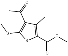 METHYL 4-ACETYL-3-METHYL-5-(METHYLTHIO)THIOPHENE-2-CARBOXYLATE