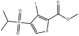 METHYL 3-IODO-4-(ISOPROPYLSULFONYL)THIOPHENE-2-CARBOXYLATE