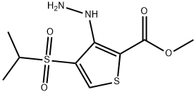 METHYL 3-HYDRAZINO-4-(ISOPROPYLSULFONYL)THIOPHENE-2-CARBOXYLATE