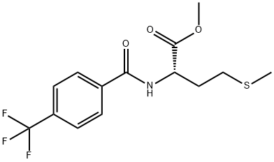 N-[4-(TRIFLUOROMETHYL)BENZOYL]-L-METHIONINE METHYL ESTER