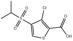 3-CHLORO-4-(ISOPROPYLSULFONYL)THIOPHENE-2-CARBOXYLIC ACID