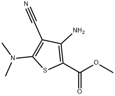 METHYL 3-AMINO-4-CYANO-5-(DIMETHYLAMINO)THIOPHENE-2-CARBOXYLATE