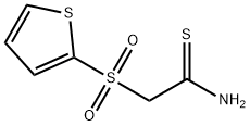 2-(2-THIENYLSULFONYL)ETHANETHIOAMIDE Structural