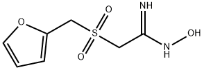 2-[(2-FURYLMETHYL)SULFONYL]-N'-HYDROXYETHANIMIDAMIDE