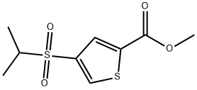 METHYL 4-(ISOPROPYLSULFONYL)THIOPHENE-2-CARBOXYLATE