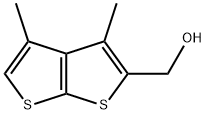 (3,4-DIMETHYLTHIENO[2,3-B]THIOPHEN-2-YL)METHANOL Structural