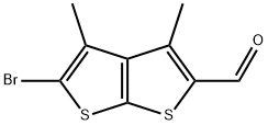 5-bromo-3,4-dimethylthieno[2,3-b]thiophene-2-carbaldehyde