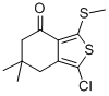 1-CHLORO-6,6-DIMETHYL-3-(METHYLTHIO)-4,5,6,7-TETRAHYDROBENZO[C]THIOPHEN-4-ONE