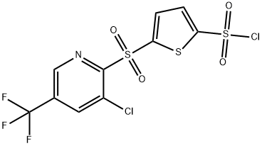 5-[3-CHLORO-5-(TRIFLUOROMETHYL)PYRID-2-YLSULPHONYL]THIOPHENE-2-SULPHONYL CHLORIDE