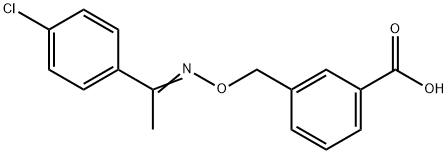 3-[([[1-(4-CHLOROPHENYL)ETHYLIDENE]AMINO]OXY)METHYL]BENZOIC ACID