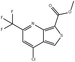 METHYL 4-CHLORO-6-(TRIFLUOROMETHYL)THIENO[3,4-B]-PYRIDINE-1-CARBOXYLATE