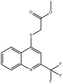 METHYL 2-[2-(TRIFLUOROMETHYL)QUINOLIN-4-YL THIO]-ACETATE