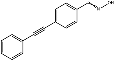 4-(2-PHENYLETH-1-YNYL)BENZALDEHYDE OXIME Structural