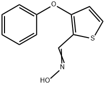 3-PHENOXYTHIOPHENE-2-CARBALDEHYDE OXIME,3-PHENOXYTHIOPHENE-2-CARBOXALDEHYDE OXIME