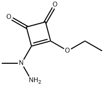 3-ETHOXY-4-(1-METHYLHYDRAZINO)CYCLOBUT-3-ENE-1,2-DIONE