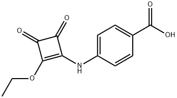 4-[(2-ETHOXY-3,4-DIOXOCYCLOBUT-1-ENYL)AMINO]BENZOIC ACID