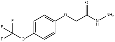 4-(TRIFLUOROMETHOXY)PHENOXYACETIC ACID HYDRAZIDE Structural