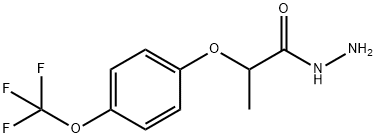 2-METHYL-2-[4-(TRIFLUOROMETHOXY)PHENOXY]ACETIC ACID HYDRAZIDE