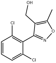 [3-(2,6-DICHLOROPHENYL)-5-METHYLISOXAZOL-4-YL]METHANOL Structural