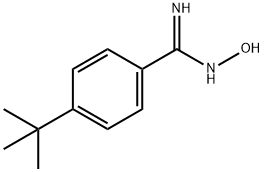 4-TERT-BUTYLBENZAMIDOXIME Structural